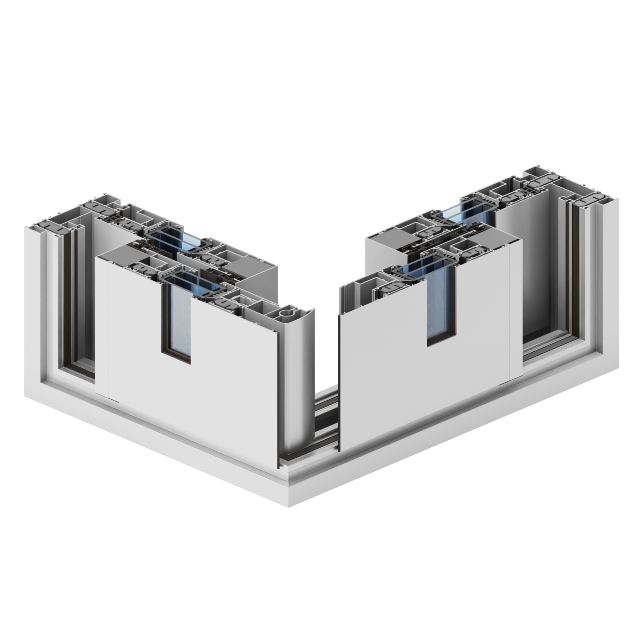 Alumínium tolóajtó 3