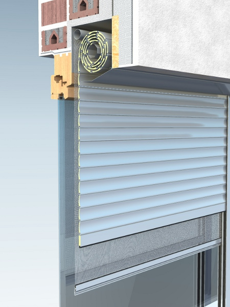 Vakolható tokos redőny